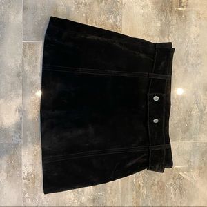 Zara leather skirt
